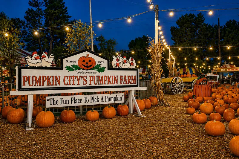Pumpkin City's Pumpkin Farm