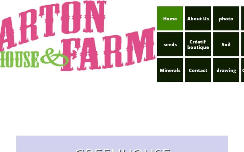 Harton House and Farm Greenhouse